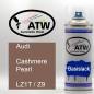 Preview: Audi, Cashmere Pearl, LZ1T / Z9: 400ml Sprühdose, von ATW Autoteile West.